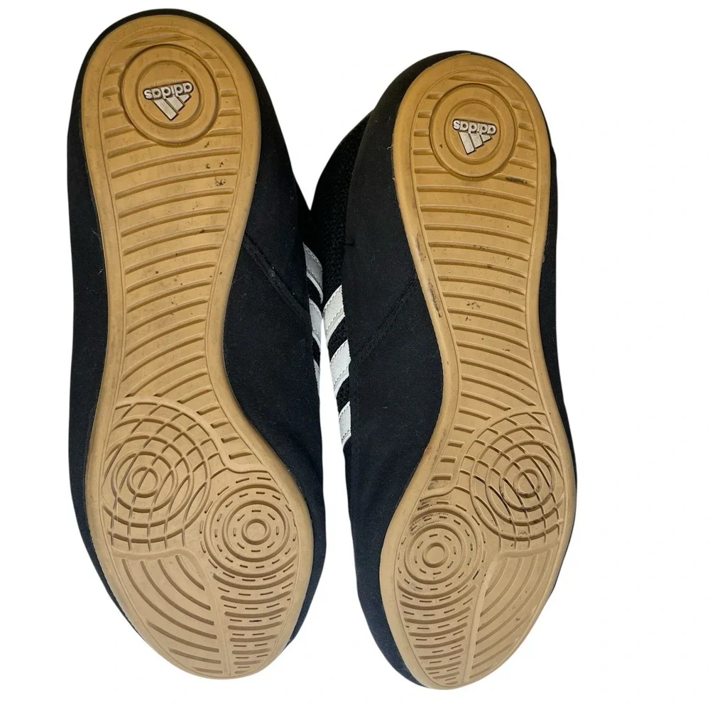 Adidas Havoc II HVC 2 Mens Size 7.5 Wrestling Shoes Sneakers Black White AQ3325 - Picture 4 of 5